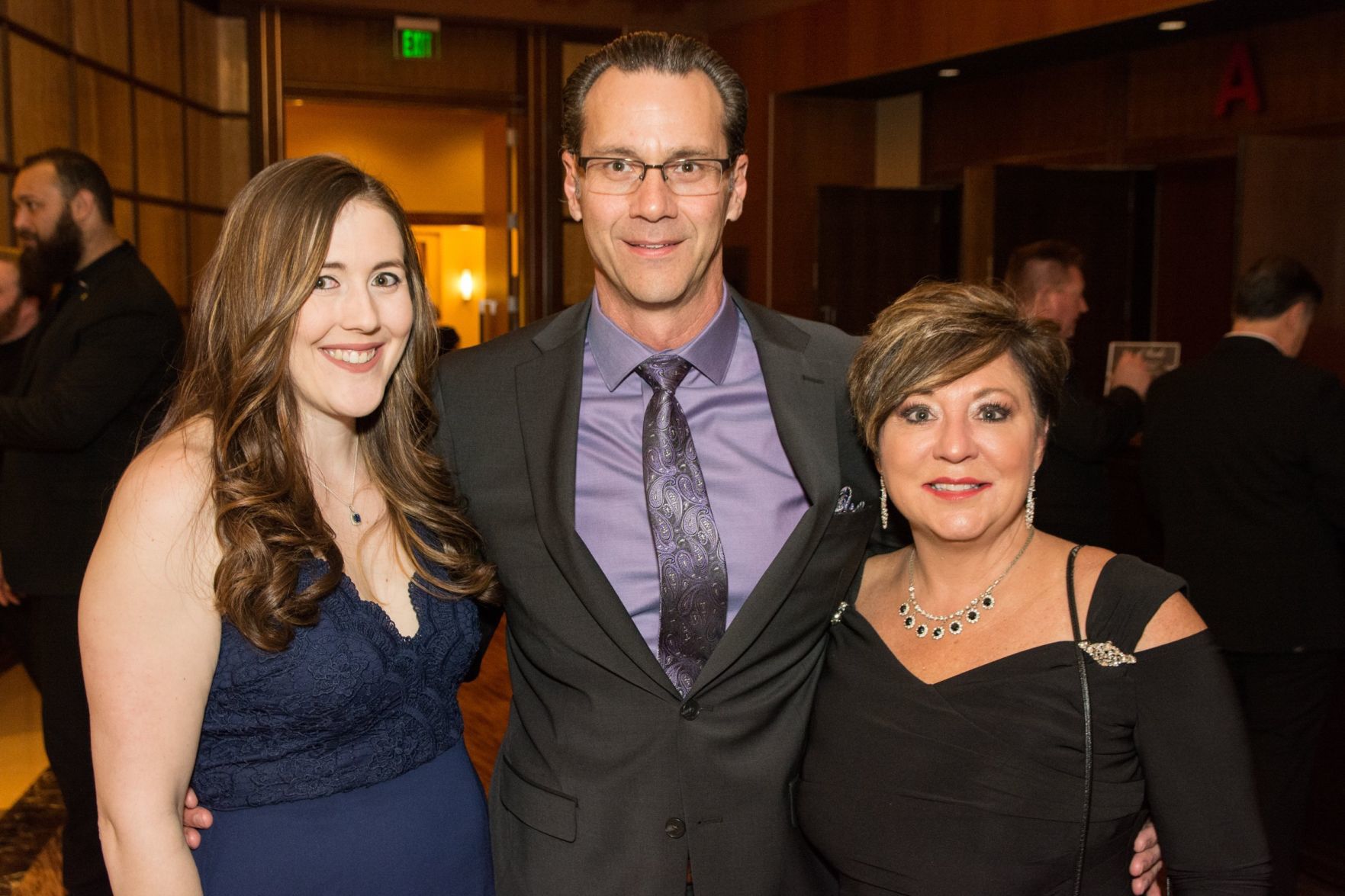 Kayla, Ron and Carolyn Koenig